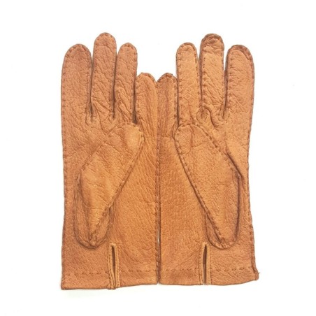Gants en Cuir de Pécari Cork Pernille Non Doublés.
