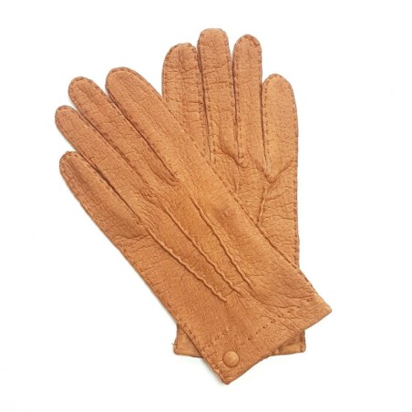 Gants en Cuir de Pécari Cork Pernille Non Doublés.
