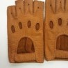 Mitaines en Cuir de Pécari Cork Mathéo Non Doublés.