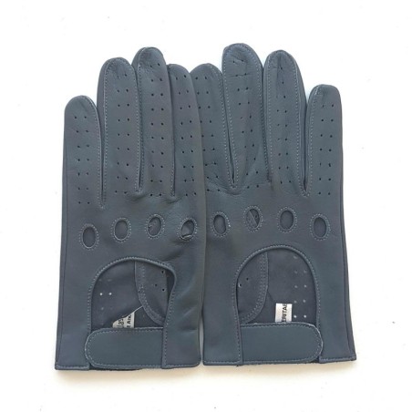 Gants en Cuir d'Agneau Gris Ayrton Non Doublés.