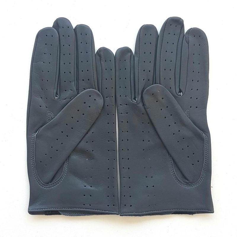 Gants en Cuir d'Agneau Gris Ayrton Non Doublés.