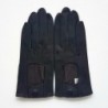 Gants en Cuir d'Agneau Marron Audrey Non Doublés.