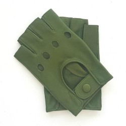 Mitaines en Cuir d'Agneau Trèfle Pilote Non Doublés.
