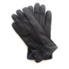 Gants en Cuir de Cerf Ebène Marc Doublure Laine.