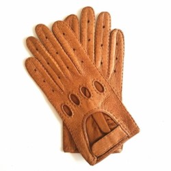 Gants en Cuir de Pécari Cork Pompeia Non Doublés.