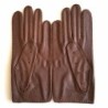 Gants en Cuir de Pécari, Vison, Pompeia, Non Doublés.
