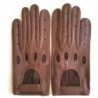 Gants en Cuir de Pécari, Vison, Pompeia, Non Doublés.