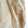 Gants en Cuir d'Autuche et Pécari Otmeal Non Doublés.