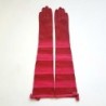 Gants en Cuir d'Agneau Rouges Fuchsia Natricia Non Doublés.