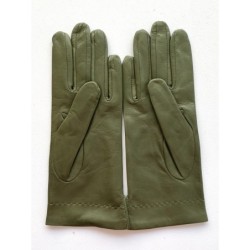 Gants en Cuir d'Agneau Alpine Thérèse Doublure en Soie.