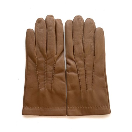 Gants Homme HENRI cuir d’agneau souple et soie – Artisanat