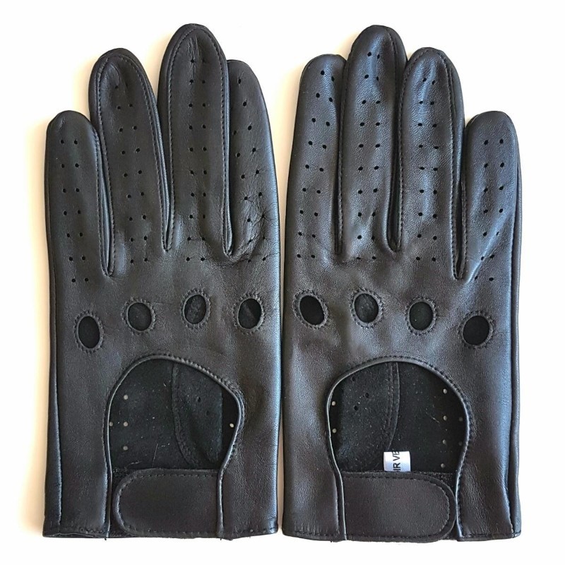Gants Ayrton homme en cuir non doublés – Gants de conduite artisanaux