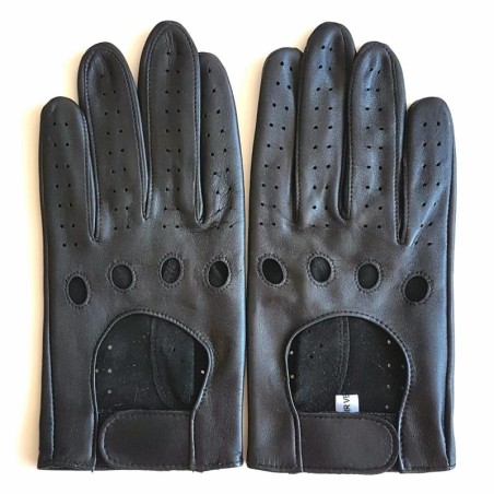 Gants Ayrton homme en cuir non doublés – Gants de conduite artisanaux