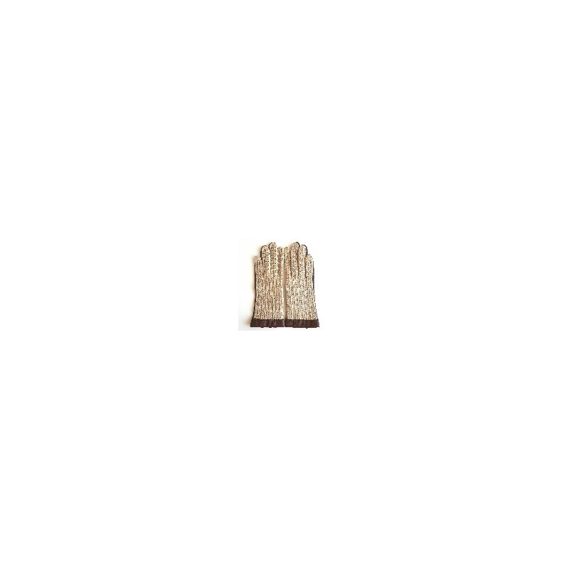 Gants femme Louise en cuir d’agneau et crochet cuir – Conduite élégante