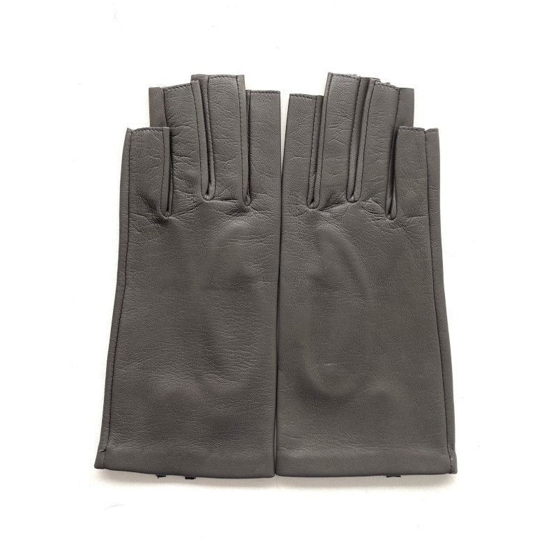 Mitaines femme Jeanne cuir agneau et soie – Artisanat