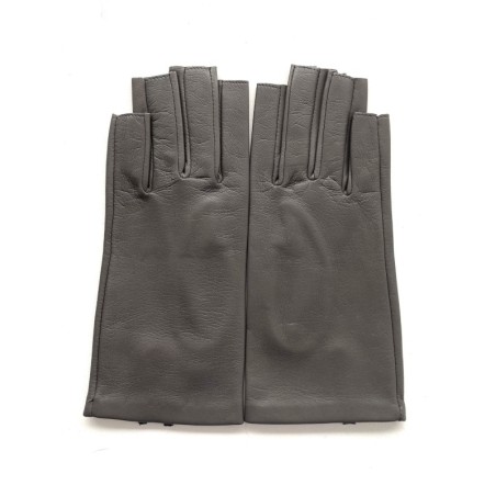 Mitaines femme Jeanne cuir agneau et soie – Artisanat