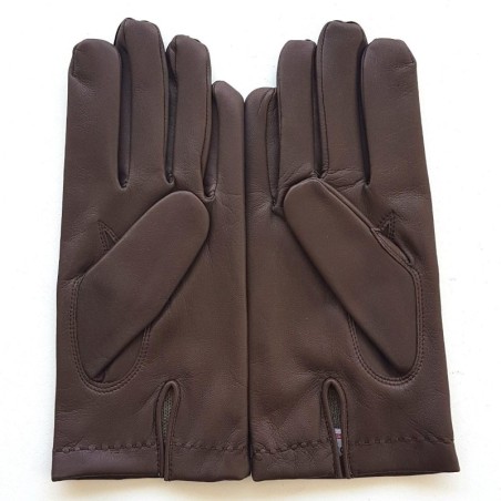Gants homme Raphaël cuir d’agneau et cachemire