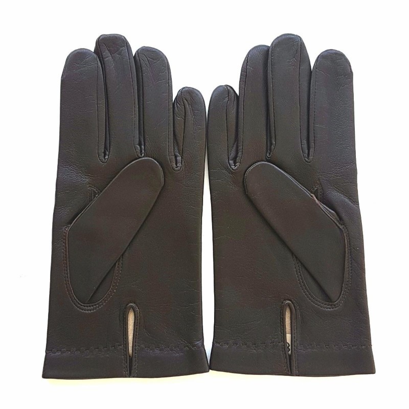 Gants homme Raphaël cuir d’agneau et cachemire