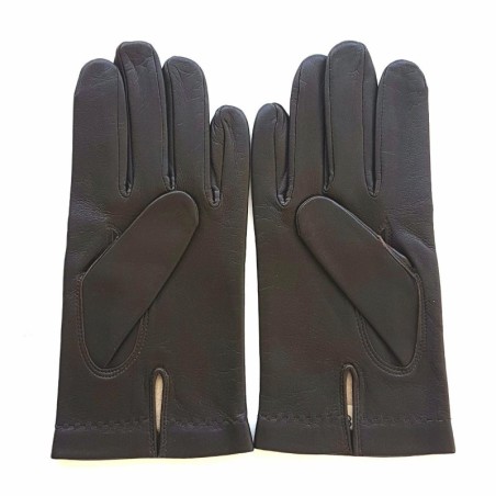 Gants homme Raphaël cuir d’agneau et cachemire