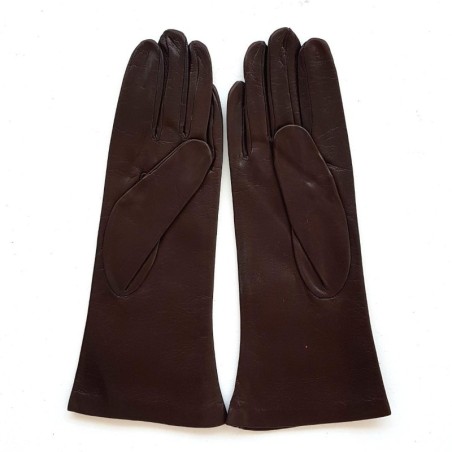 Gants femme Coline en cuir d’agneau et cachemire – Élégance française