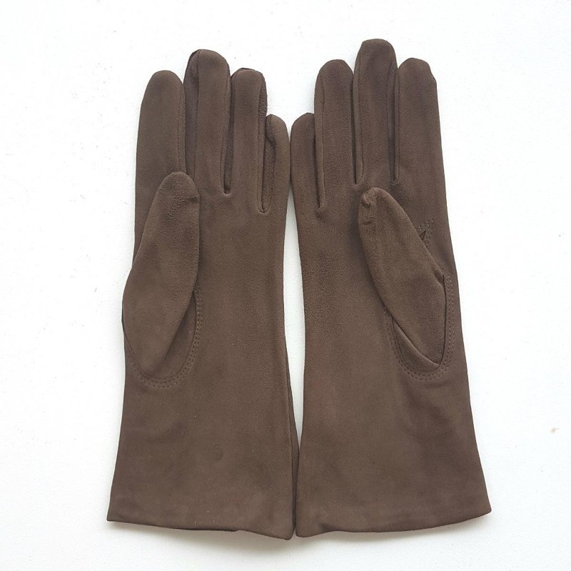 Women’s Coline Bis goatskin and silk gloves –Craftsmanship