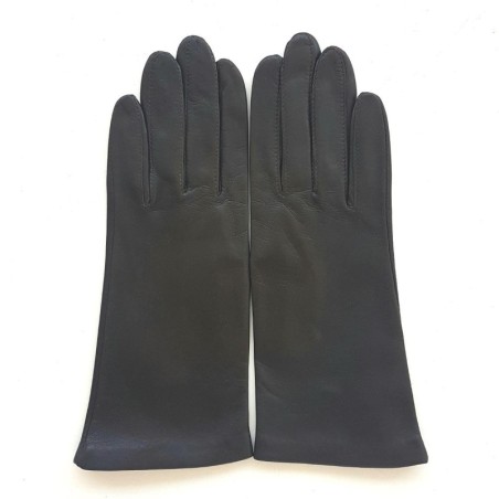 Gants femme Adeline cuir d’agneau et soie – Élégance française intemporelle