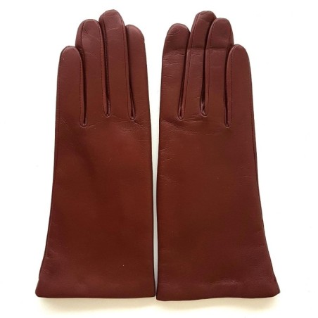 Gants femme Adeline en cuir d’agneau et cachemire – Ganterie