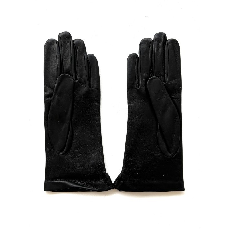 Clémentine Women’s Lambskin and Silk Gloves