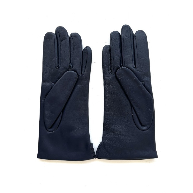 Gants femme Clémentine cuir d’agneau et soie