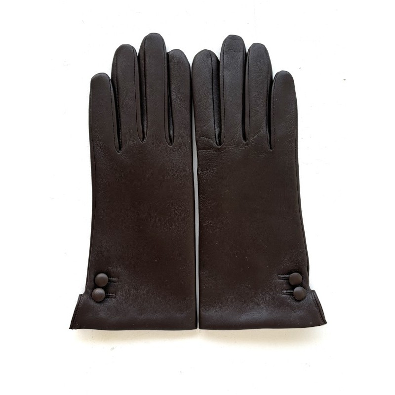 Clémentine Women’s Lambskin and Cashmere Gloves – André Poujade