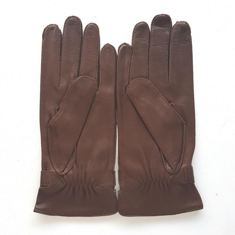Men’s lambskin gloves with bemberg lining – Sport chic style