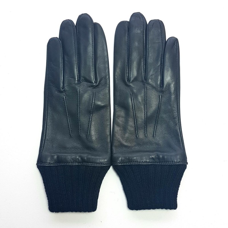 Men’s Albert gloves lambskin & cashmere – André Poujade House