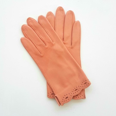 Gants femme Émilie en cuir d’agneau non doublés – Élégance française