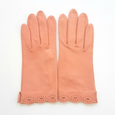 Gants femme Émilie en cuir d’agneau non doublés – Élégance française
