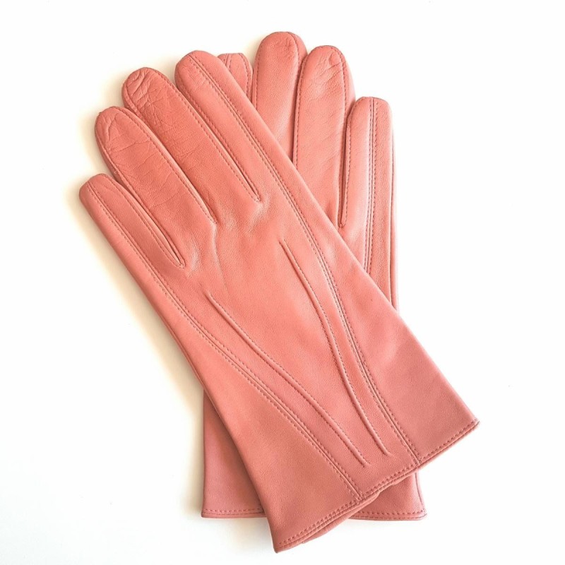 Gants homme STEEVE cuir d’agneau et soie – Poujade BY Anne-Laure