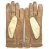Gants en Cuir de Pécari Otmeal Kapuzin Pernille Non Doublés.