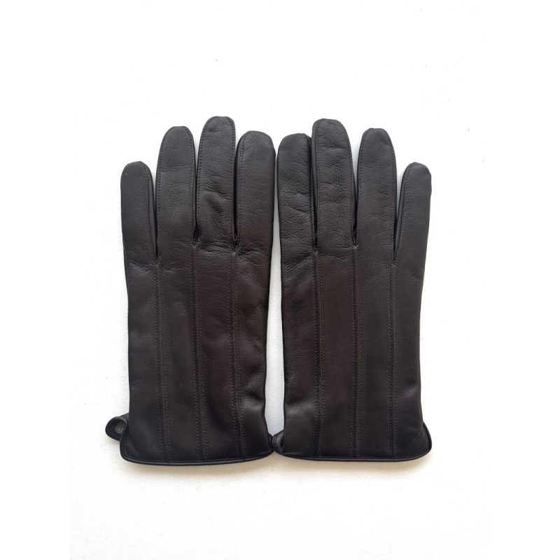 GEORGES Men’s Lamb Leather Gloves with cashmere Lining