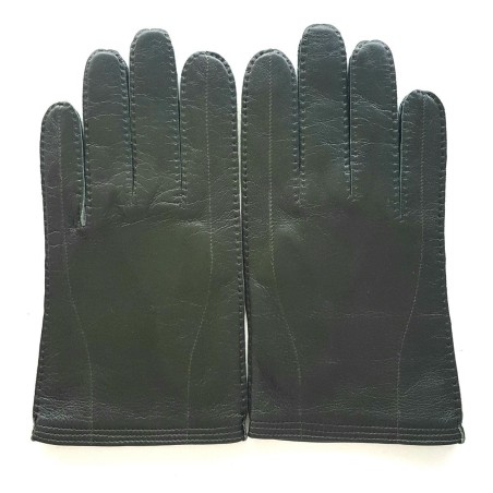Men’s BENJAMIN lambskin & silk gloves – Poujade BY Anne-Laure