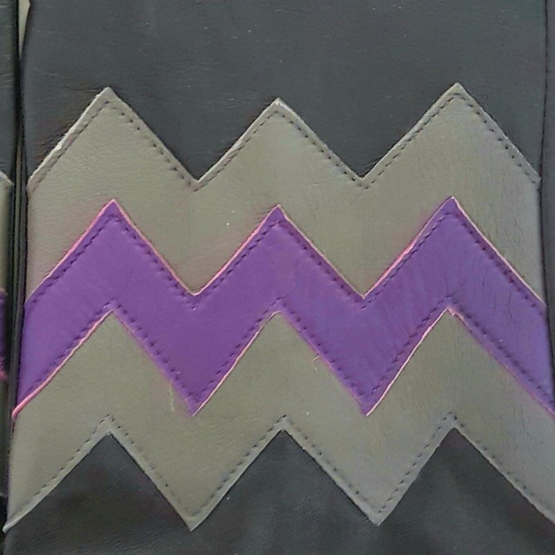 Women’s TRIEDRE Lambskin and Silk Gloves – Poujade Collection