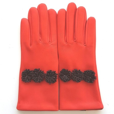 Gants femme SHIRO cuir d’agneau souple – Fantaisie
