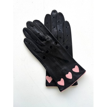 Gants Femme COEUR cuir d’agneau souple – Fantaisies