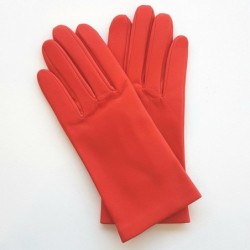 Gants en Cuir d'Agneau Capucine Capucine Doublure soie.