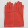 Gants en Cuir d'Agneau Capucine Capucine Doublure soie.