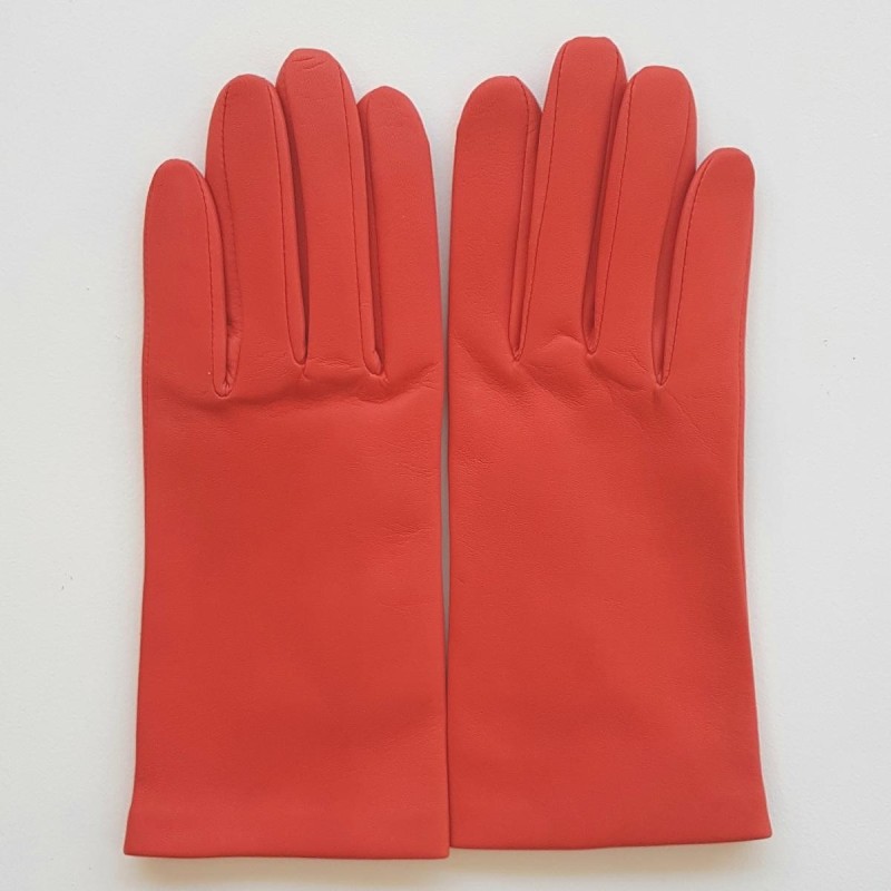 Gants en Cuir d'Agneau Capucine Capucine Doublure soie.