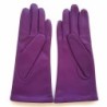 Gants en Cuir d'Agneau Améthyste Emeraude Seren Doublés Soie.