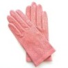 Gants en Cuir d'Agneau Rose Carmélina Non Doublés.