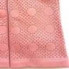 Gants en Cuir d'Agneau Rose Carmélina Non Doublés.