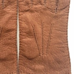 Gants en Cuir de Pécari Cork Joseph Non Doublés.