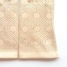 Gants en Cuir d'Agneau Beige Rosé Carmélina Non Doublés.