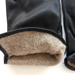 Gants en Cuir d'Agneau Antonin Doublure Cachemire.